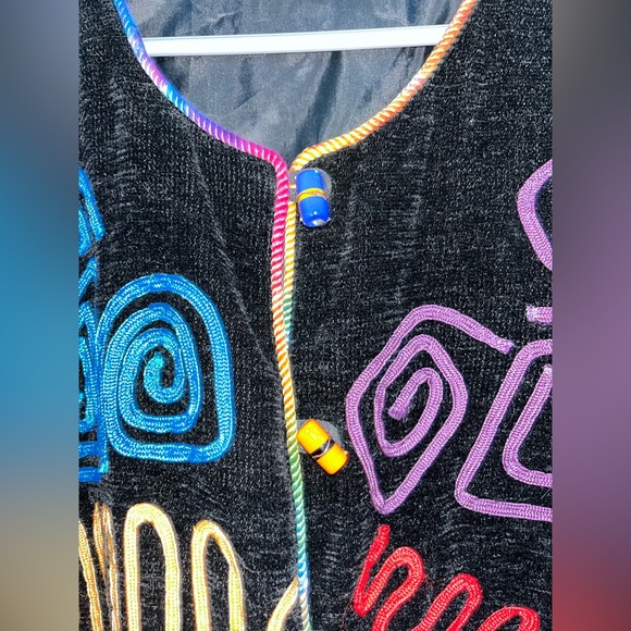 Indigo Moon Vintage Art Jacket - Picture 4 of 5